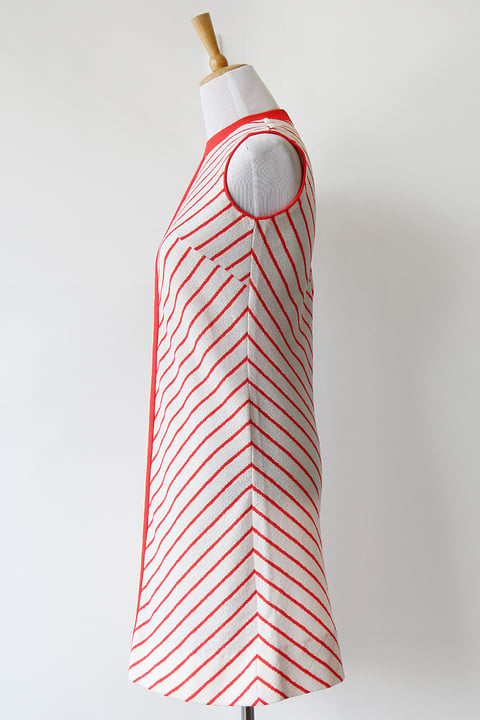 Image of SOLD Mod Chevron Dress