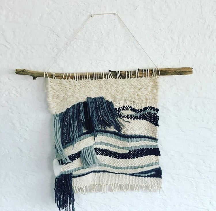 Image of Woven Wall Hanging - FLOW