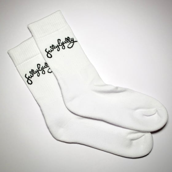 Image of Fully Gully OG Script Socks (2 Pairs)