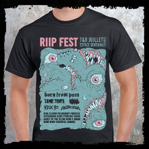 Image of RIIP Fest T-shirt // 17' edition