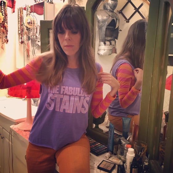 Image of THE FABULOUS STAINS tank top