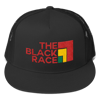 THE BLACK RACE TRUCKER SNAPBACK