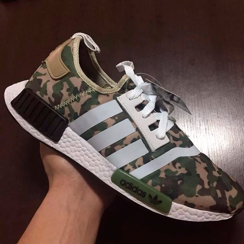 Image of Adidas NMD R1 "Camo Bape"
