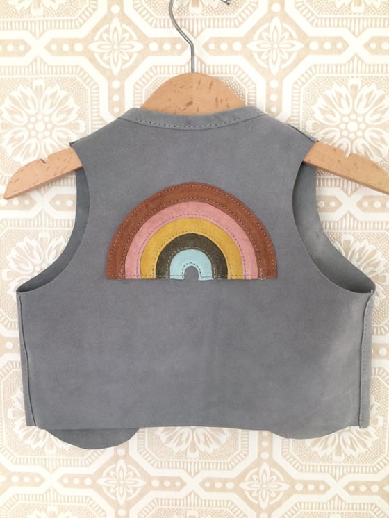 Image of COSTA SUR- Kids Paradise Suede Vest