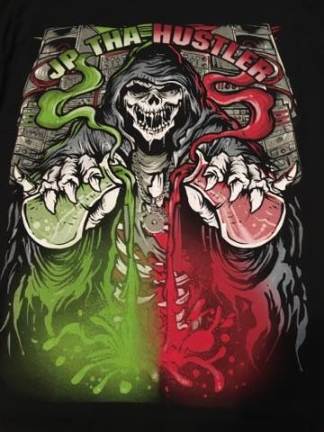 Image of JP THA HUSTLER TALL T-SHIRT - Return of the Mad Scientist