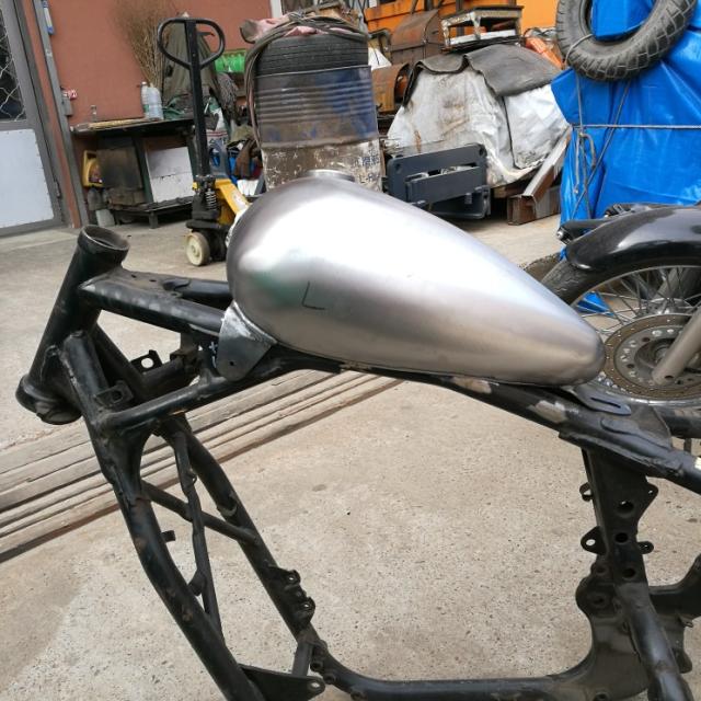 Image of Cafe Racer Honda Steed 400 / 600 Fuel Tank/ Gas Tank - D