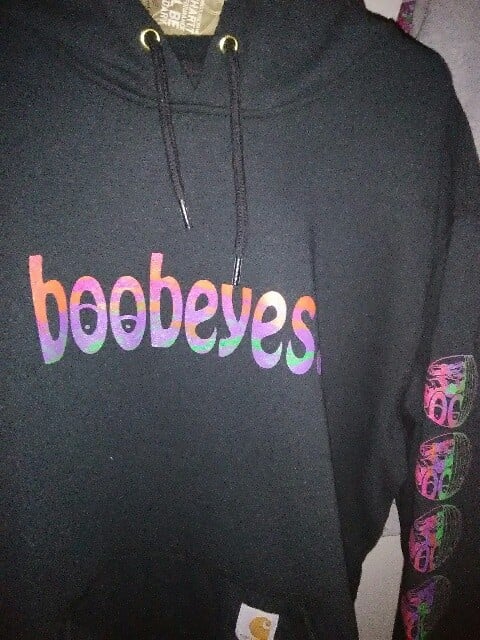 Image of BoobeyesxCarhartt hoodie