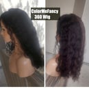 Image 4 of NeW! 360 Lace Wig /Frontal w Sewn Track Hair