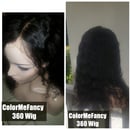 Image 3 of NeW! 360 Lace Wig /Frontal w Sewn Track Hair