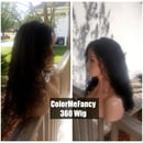 Image 2 of NeW! 360 Lace Wig /Frontal w Sewn Track Hair
