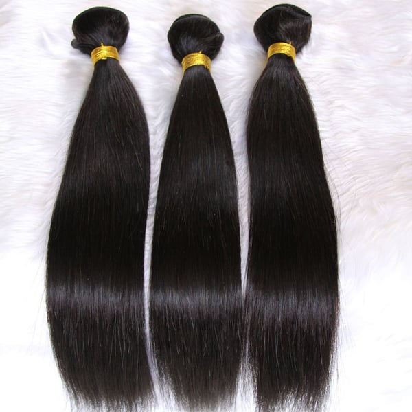 Image of Mink Straight Hair 3 Bundles + Closure