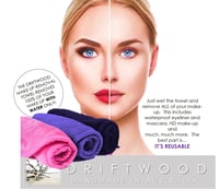 Image 1 of Driftwood Make-Up Removal Towel