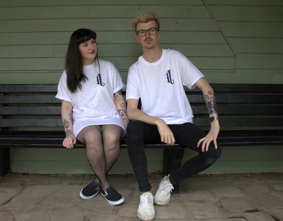 Image of Alastoria Logo White T Shirt (SOLD OUT)