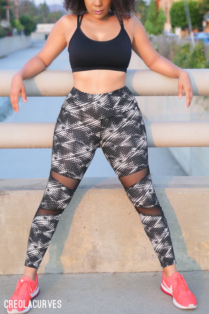 Image of 2 Piece "Static" High waist workout set