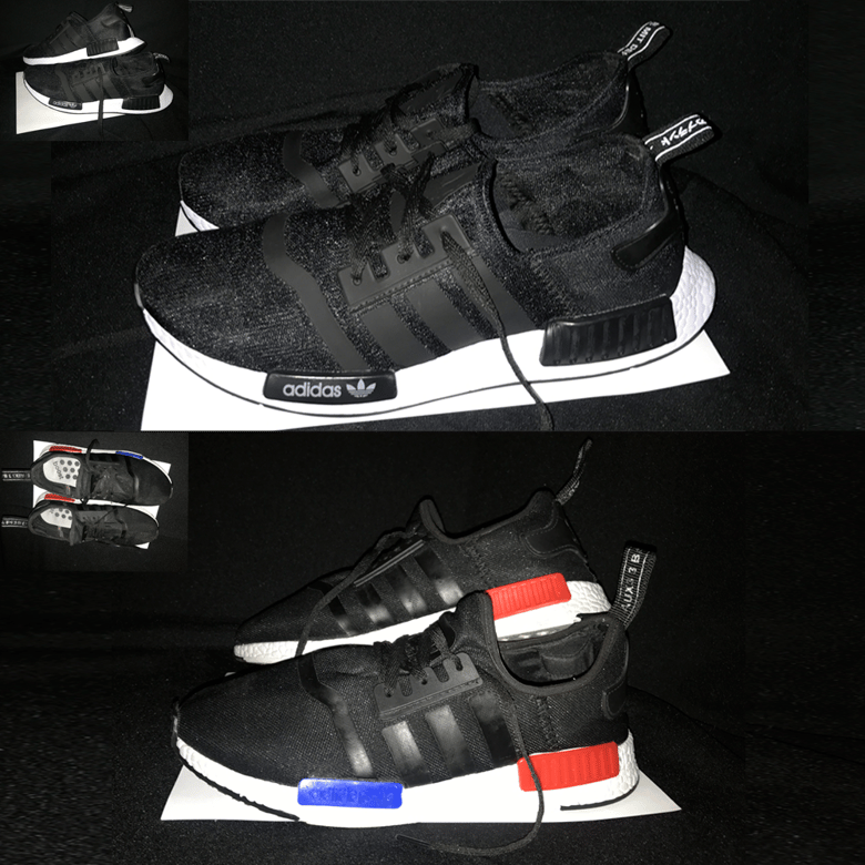Image of Adidas NMD R1 "Black" "PK OG"