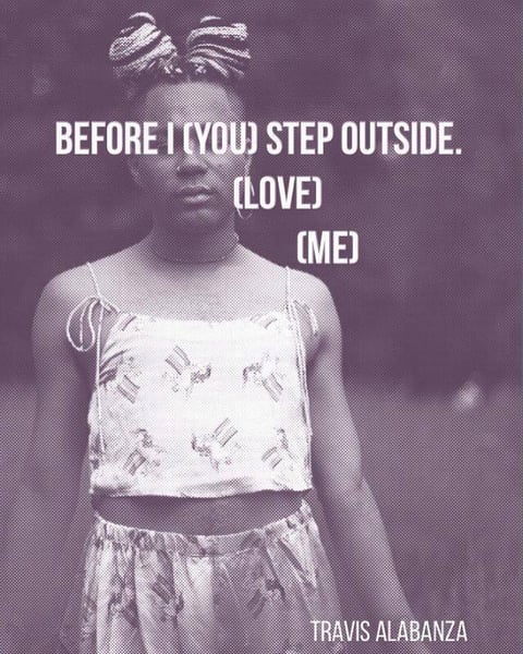 Image of 'Before I Step Outside [You Love Me]' - chapbook.
