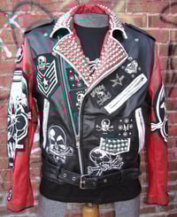 Image 10 of MV Evil Brains Leather Jacket 