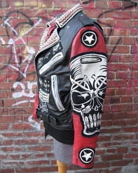 Image 12 of MV Evil Brains Leather Jacket 