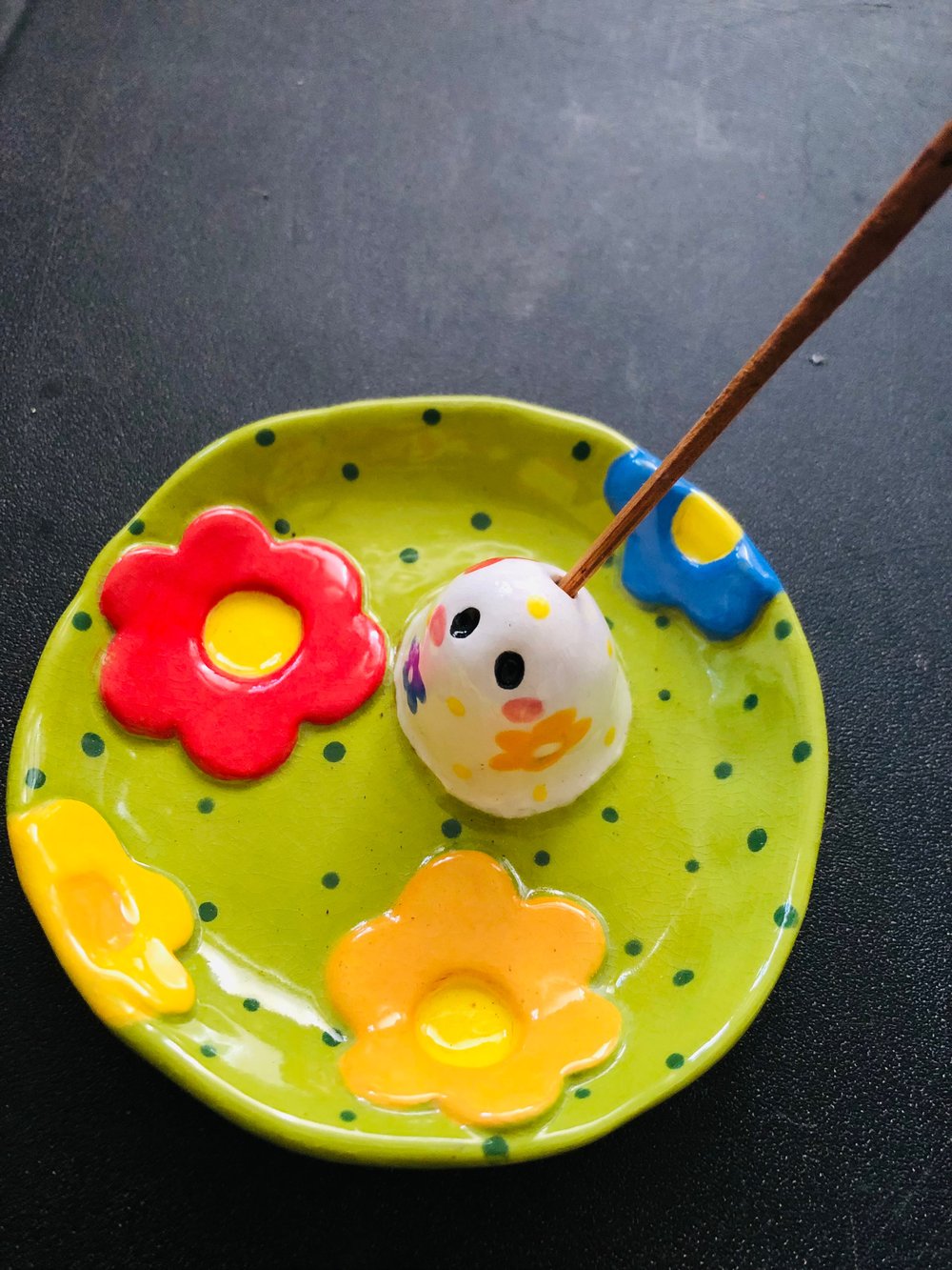 Image of Flower Ghosty Incense Burner