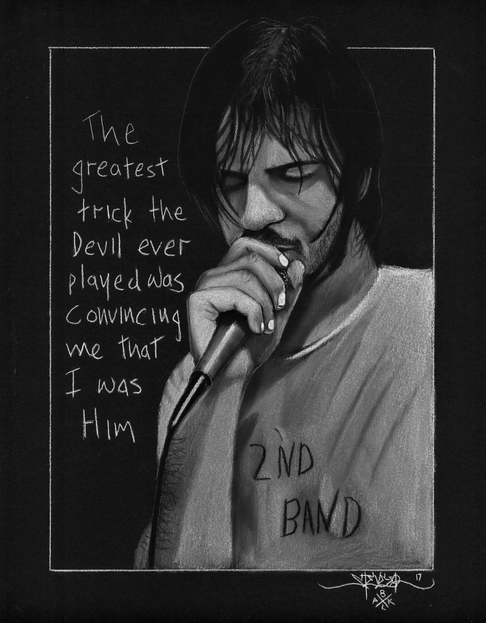 Eyedea Lyrics 11x14 Print