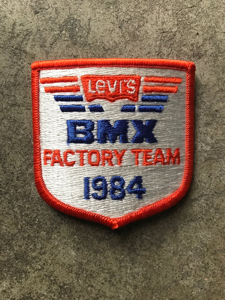 eksekverbar Amerika James Dyson LEVI'S BMX Factory Team patch | SNYSDE