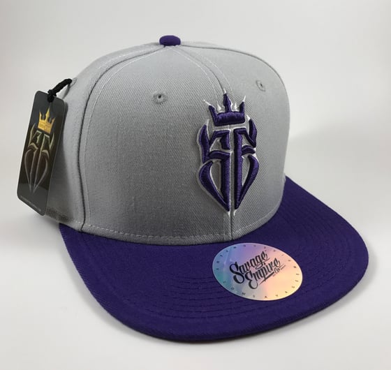 Image of Grey & Purple SE Hats