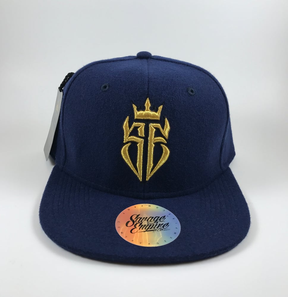 Image of Navy Blue & Gold SE Hats