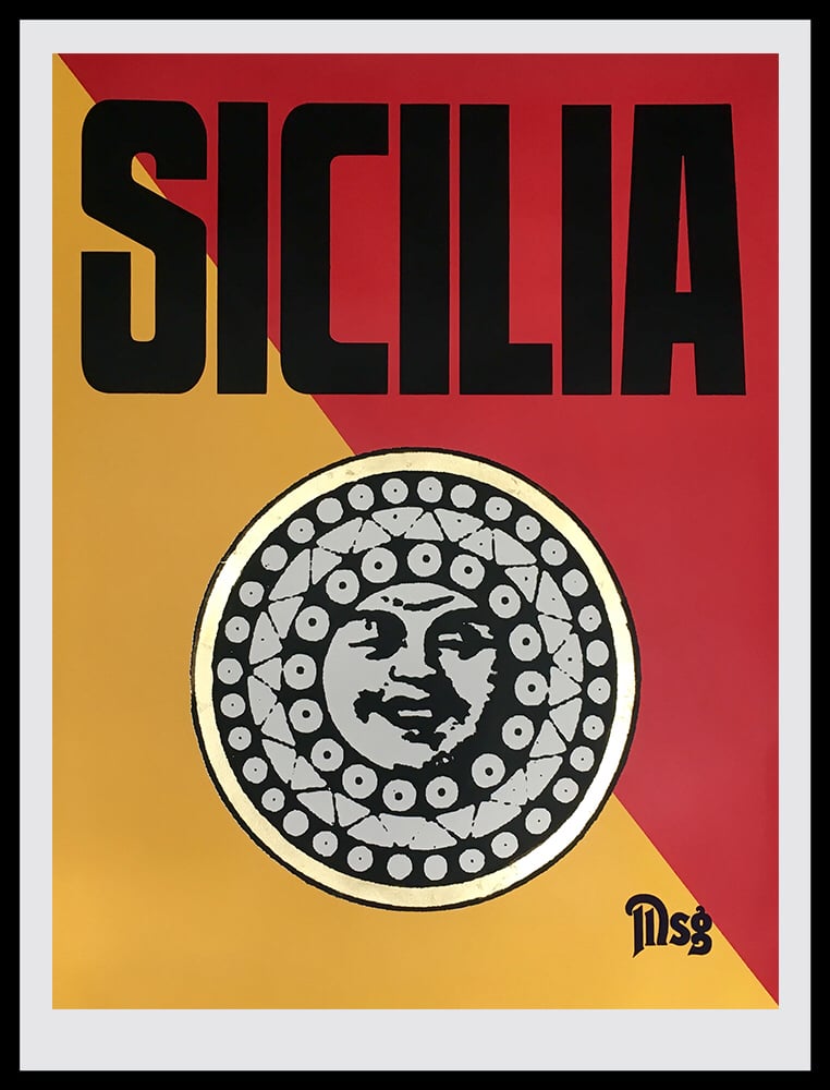 Image of Sicilia Traditional Yellow/Red/Black