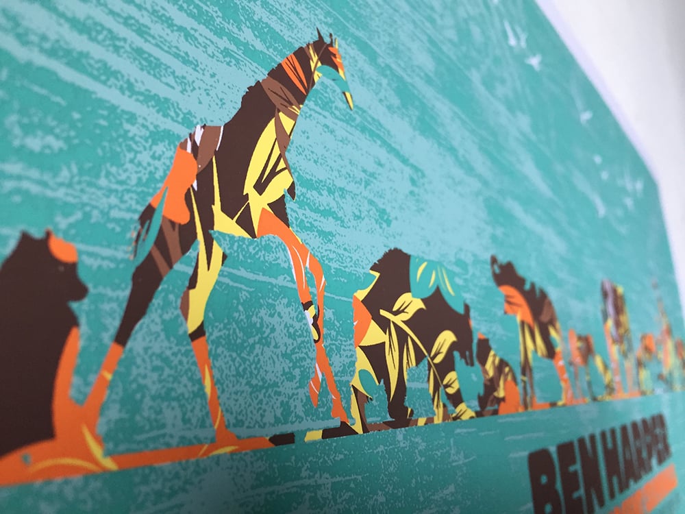 Ben Harper & The Innocent Criminals, At The Zoo Poster