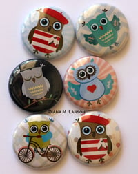 Image 1 of OWL Flair Buttons 