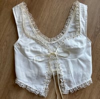 Image 1 of White “Juliet” Top