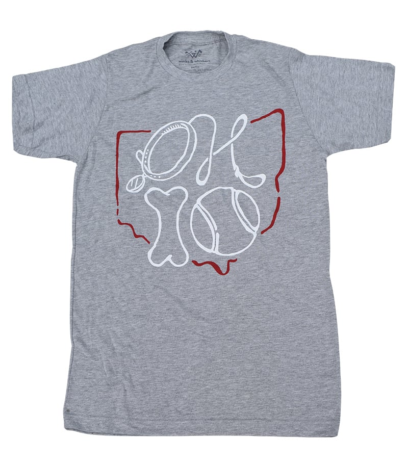 Image of Ohio Tee - Heather Grey