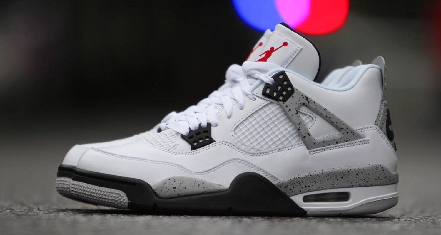 White store cement 4's