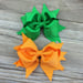 Image of 4.5 Inch Pinwheel Stacked Bow Clips