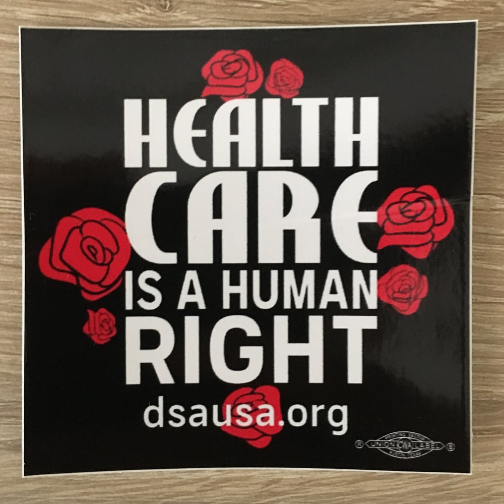 Image of Healthcare is a Human Right Sticker
