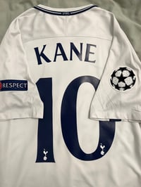 Image 1 of Tottenham Hotspur “KANE 10” 2017/18 Home Shirt + UCL patches (M)