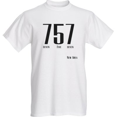 Image of New Area "757" T-shirt