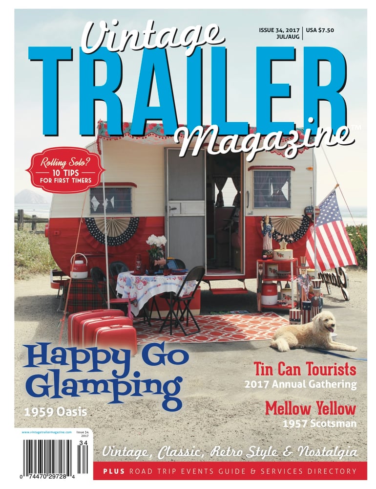 Image of Issue 34 Vintage Trailer Magazine