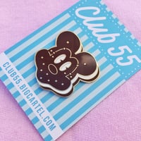 Image 1 of Ice Cream Cookie Mouse Pin