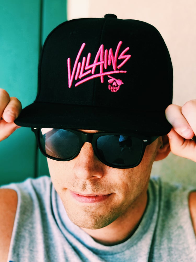 Image of Neon Pink Logo Snapback