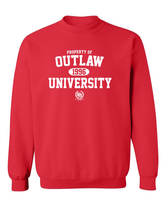 Image of OU Property Crewnecks- Comes in Grey,Black,Red,Navy Blue-CLICK HERE TO SEE ALL COLORS