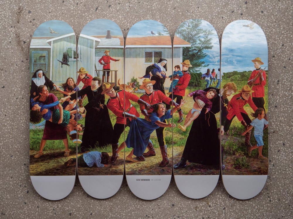 Kent Monkman "The Scream" board set