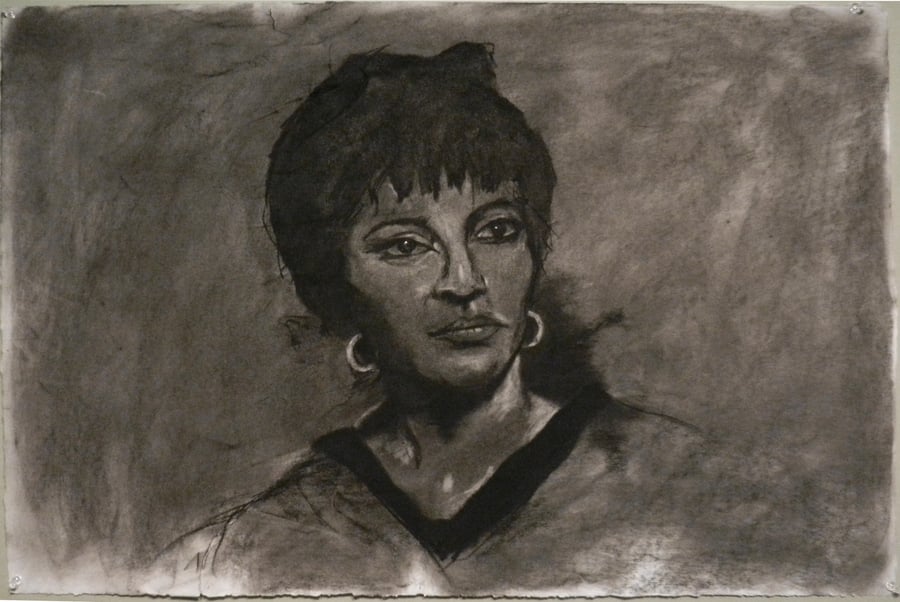 Image of Uhura - original drawing