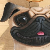 Image 2 of "Puggy & Dunky" giclee