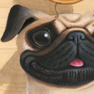 Image of "Puggy & Dunky" giclee