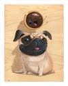 "Puggy & Dunky" giclee