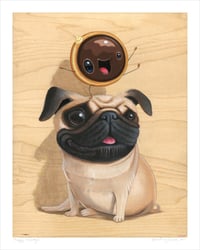Image 1 of "Puggy & Dunky" giclee