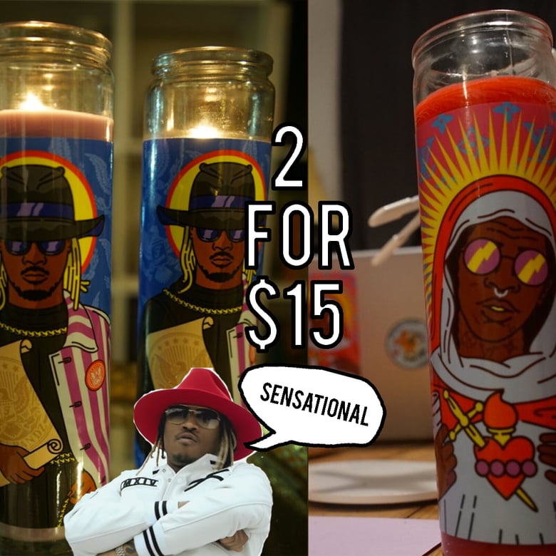 Image of THUG + HENDRIX CANDLE PACK