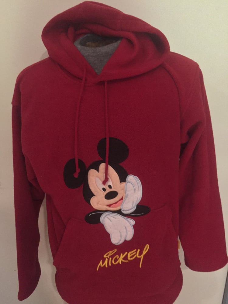 Image of Vintage Mickey Mouse hoodie size medium