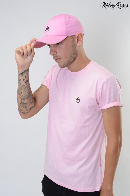 Image of T-shirt Mikey Roses Diamond pink Small 